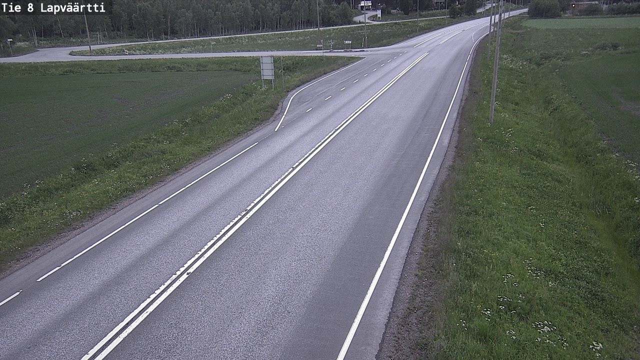 Kelikamerat Kuva Tie 8Kristiinankaupunki,  Lapväärtti, Kristiinankaupunki, Pohjanmaa