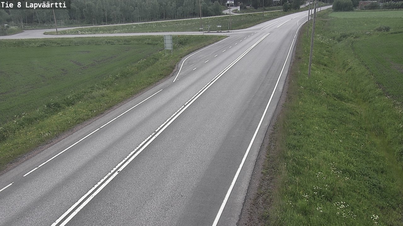 Kelikamerat Kuva Tie 8Kristiinankaupunki,  Lapväärtti, Kristiinankaupunki, Pohjanmaa