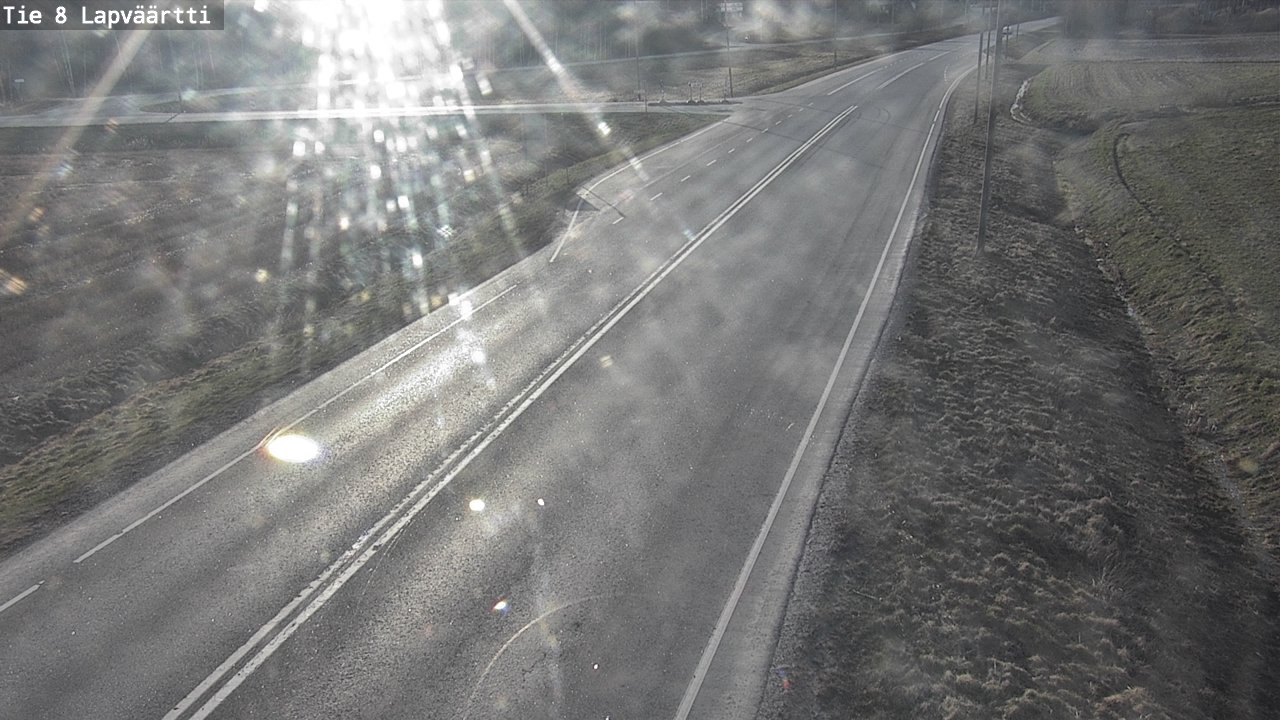 Weather Camera Image Väg 8 Kristinestad, Lappfjärd, Kristiinankaupunki, Pohjanmaa