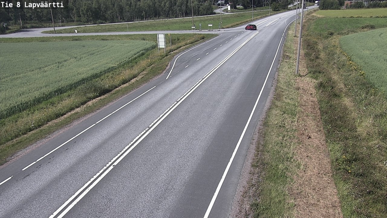 Kelikamerat Kuva Tie 8Kristiinankaupunki,  Lapväärtti, Kristiinankaupunki, Pohjanmaa