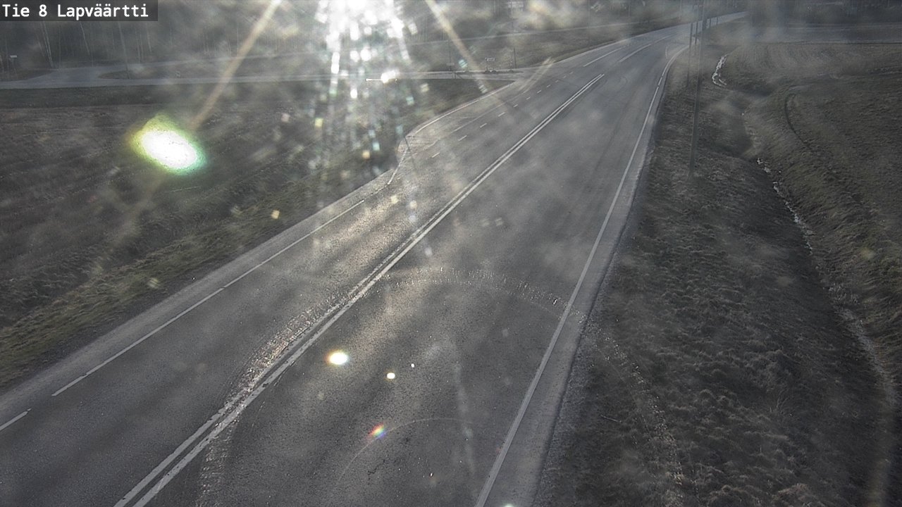 Weather Camera Image Väg 8 Kristinestad, Lappfjärd, Kristiinankaupunki, Pohjanmaa