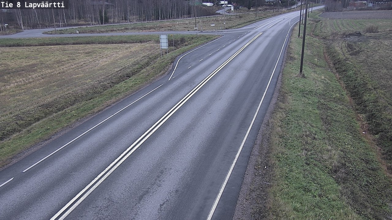 Kelikamerat Kuva Tie 8Kristiinankaupunki,  Lapväärtti, Kristiinankaupunki, Pohjanmaa