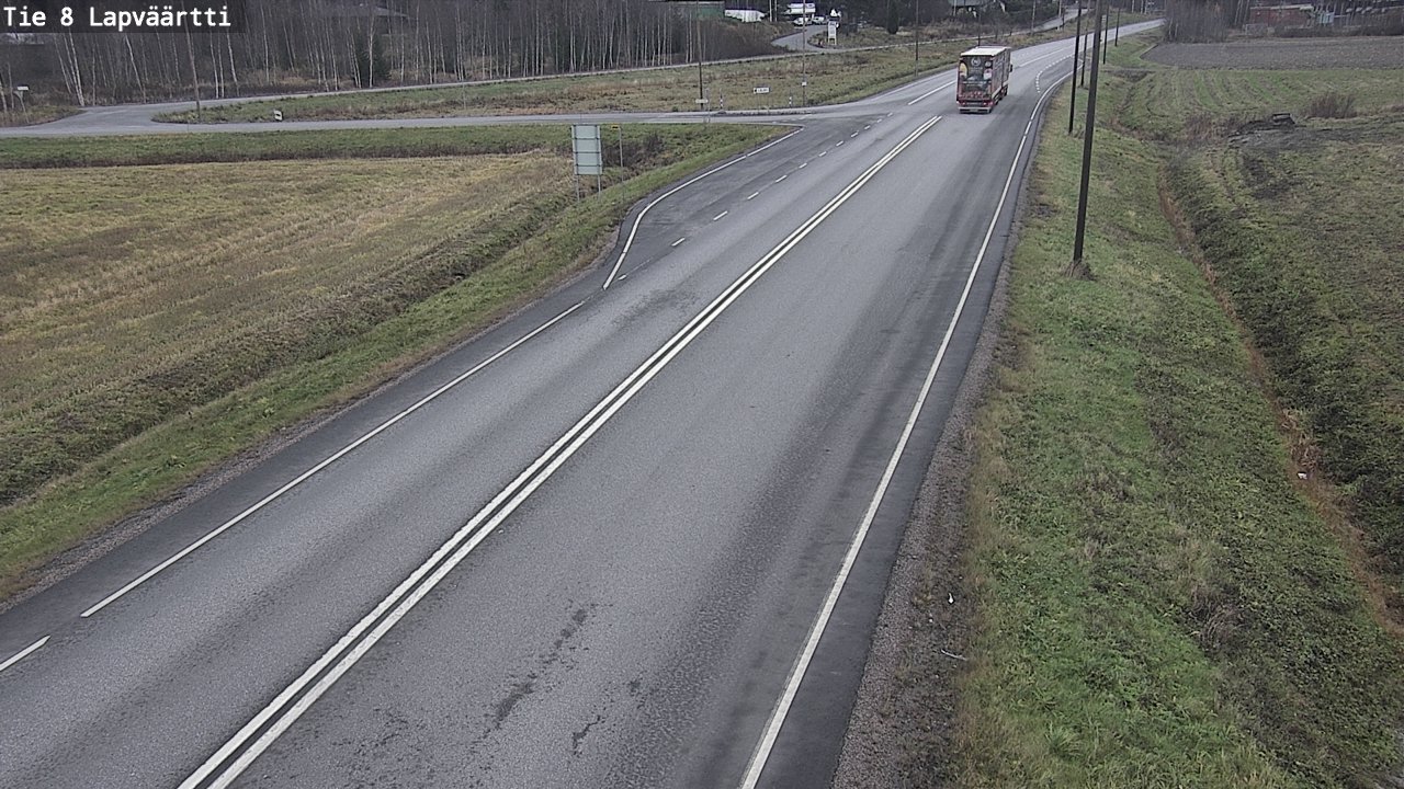 Kelikamerat Kuva Tie 8Kristiinankaupunki,  Lapväärtti, Kristiinankaupunki, Pohjanmaa