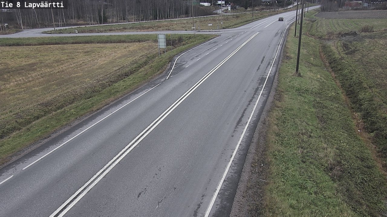 Kelikamerat Kuva Tie 8Kristiinankaupunki,  Lapväärtti, Kristiinankaupunki, Pohjanmaa