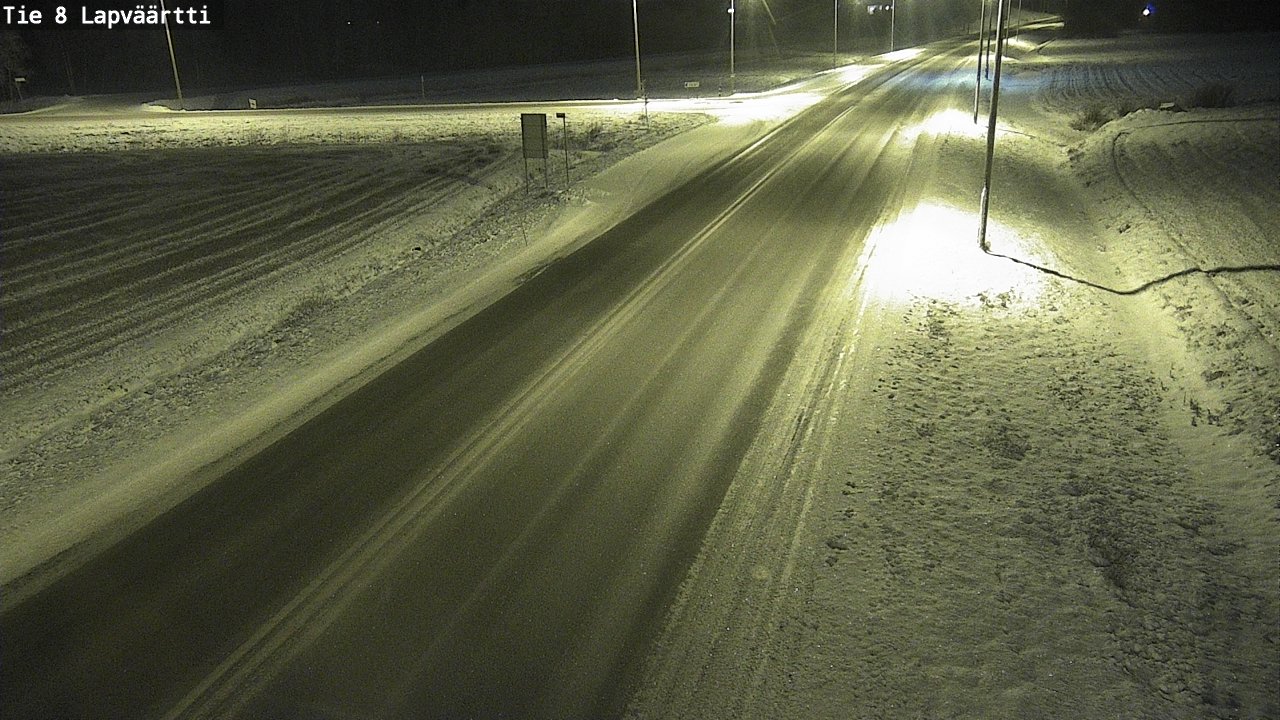 Kelikamerat Kuva Tie 8Kristiinankaupunki,  Lapväärtti, Kristiinankaupunki, Pohjanmaa