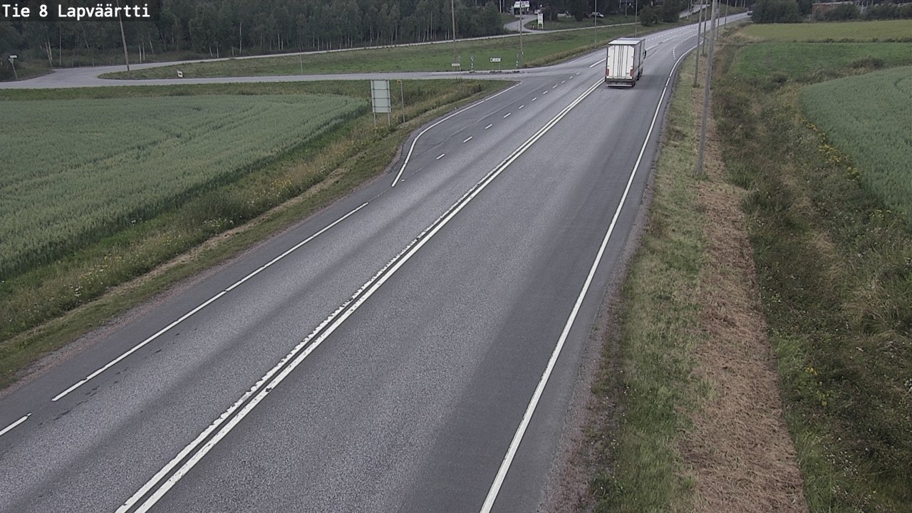 Kelikamerat Kuva Tie 8Kristiinankaupunki,  Lapväärtti, Kristiinankaupunki, Pohjanmaa