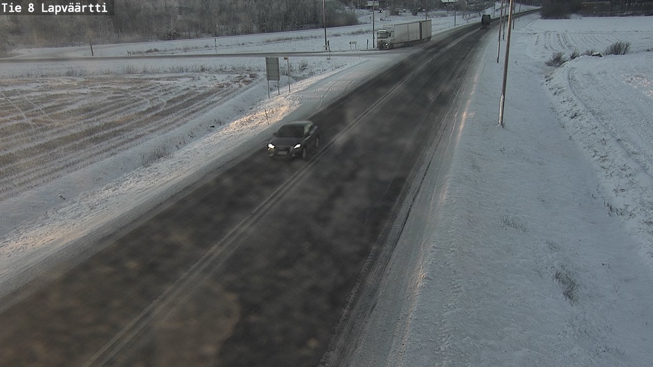 Kelikamerat Kuva Tie 8Kristiinankaupunki,  Lapväärtti, Kristiinankaupunki, Pohjanmaa