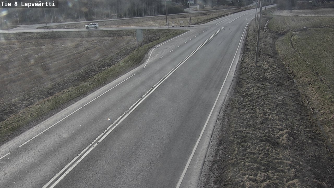 Weather Camera Image Väg 8 Kristinestad, Lappfjärd, Kristiinankaupunki, Pohjanmaa