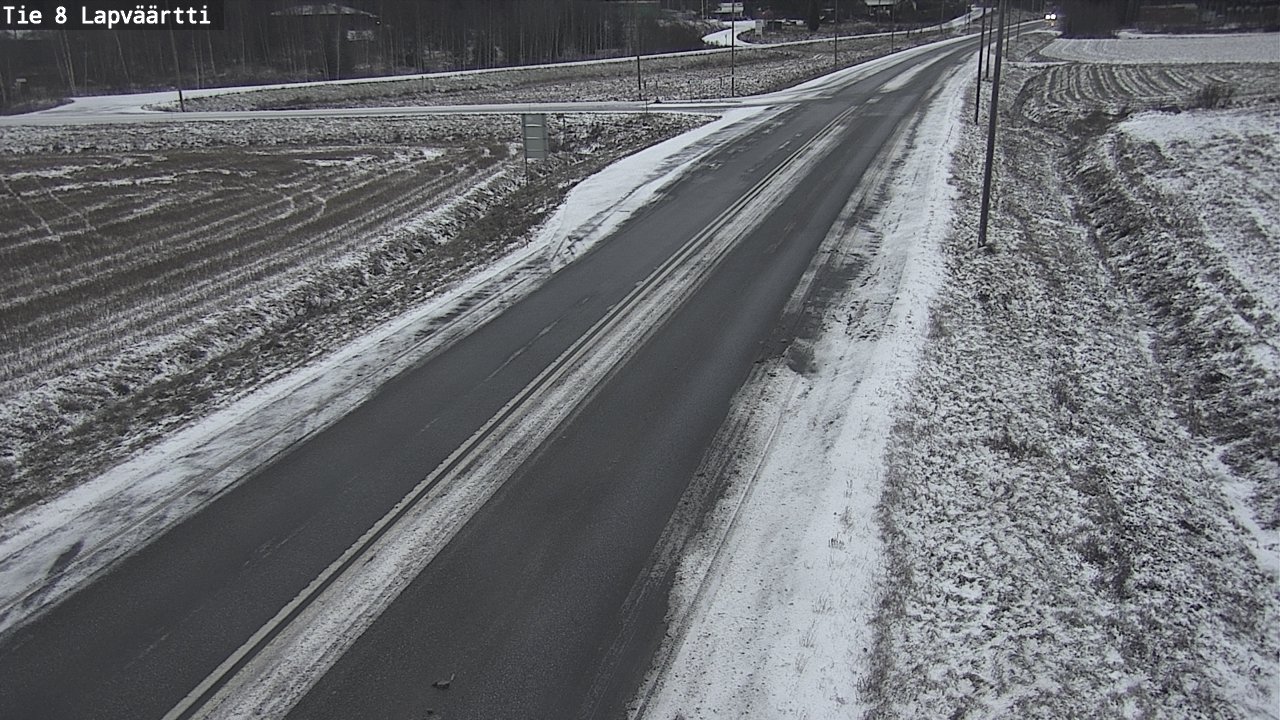 Kelikamerat Kuva Tie 8Kristiinankaupunki,  Lapväärtti, Kristiinankaupunki, Pohjanmaa