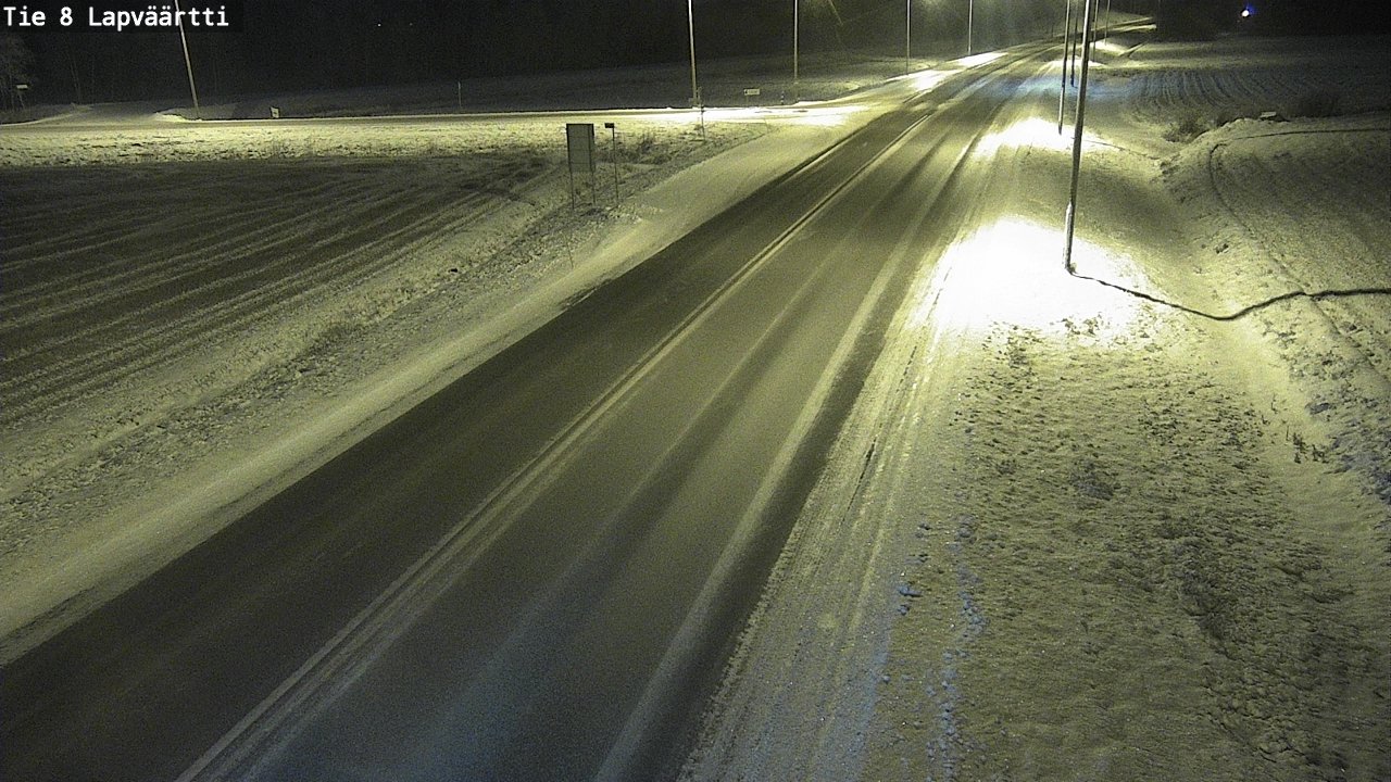 Kelikamerat Kuva Tie 8Kristiinankaupunki,  Lapväärtti, Kristiinankaupunki, Pohjanmaa