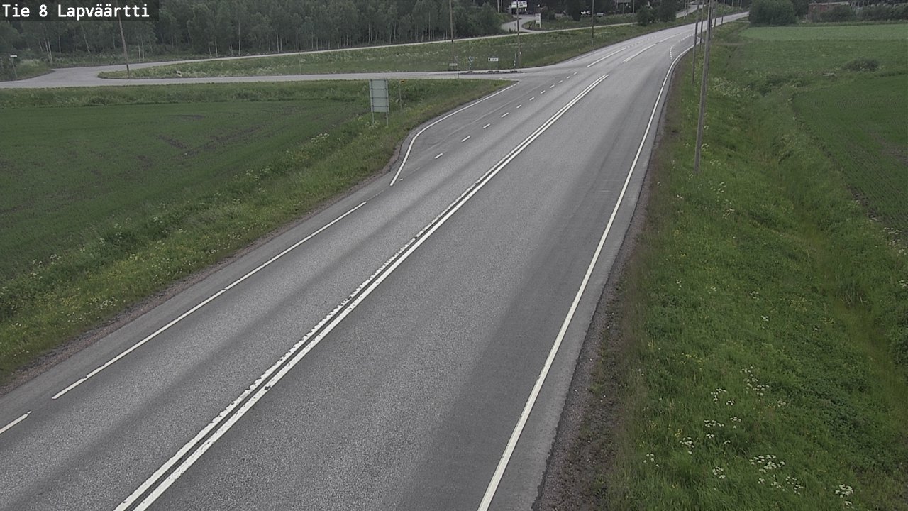 Kelikamerat Kuva Tie 8Kristiinankaupunki,  Lapväärtti, Kristiinankaupunki, Pohjanmaa