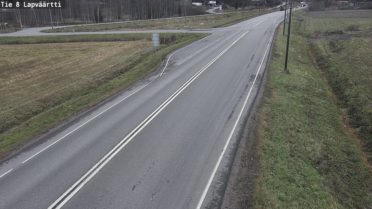 Kelikamerat Kuva Tie 8Kristiinankaupunki,  Lapväärtti, Kristiinankaupunki, Pohjanmaa