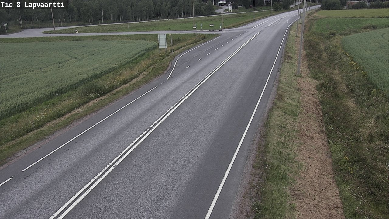 Kelikamerat Kuva Tie 8Kristiinankaupunki,  Lapväärtti, Kristiinankaupunki, Pohjanmaa