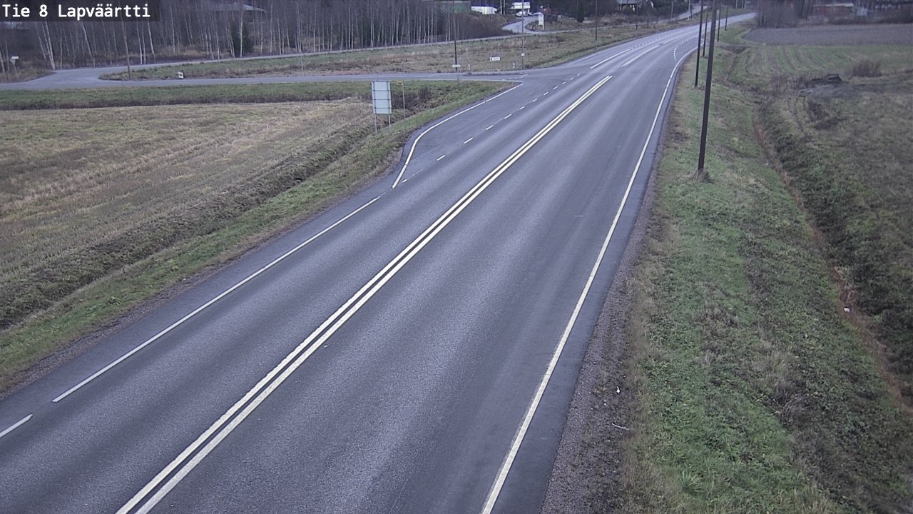 Kelikamerat Kuva Tie 8Kristiinankaupunki,  Lapväärtti, Kristiinankaupunki, Pohjanmaa