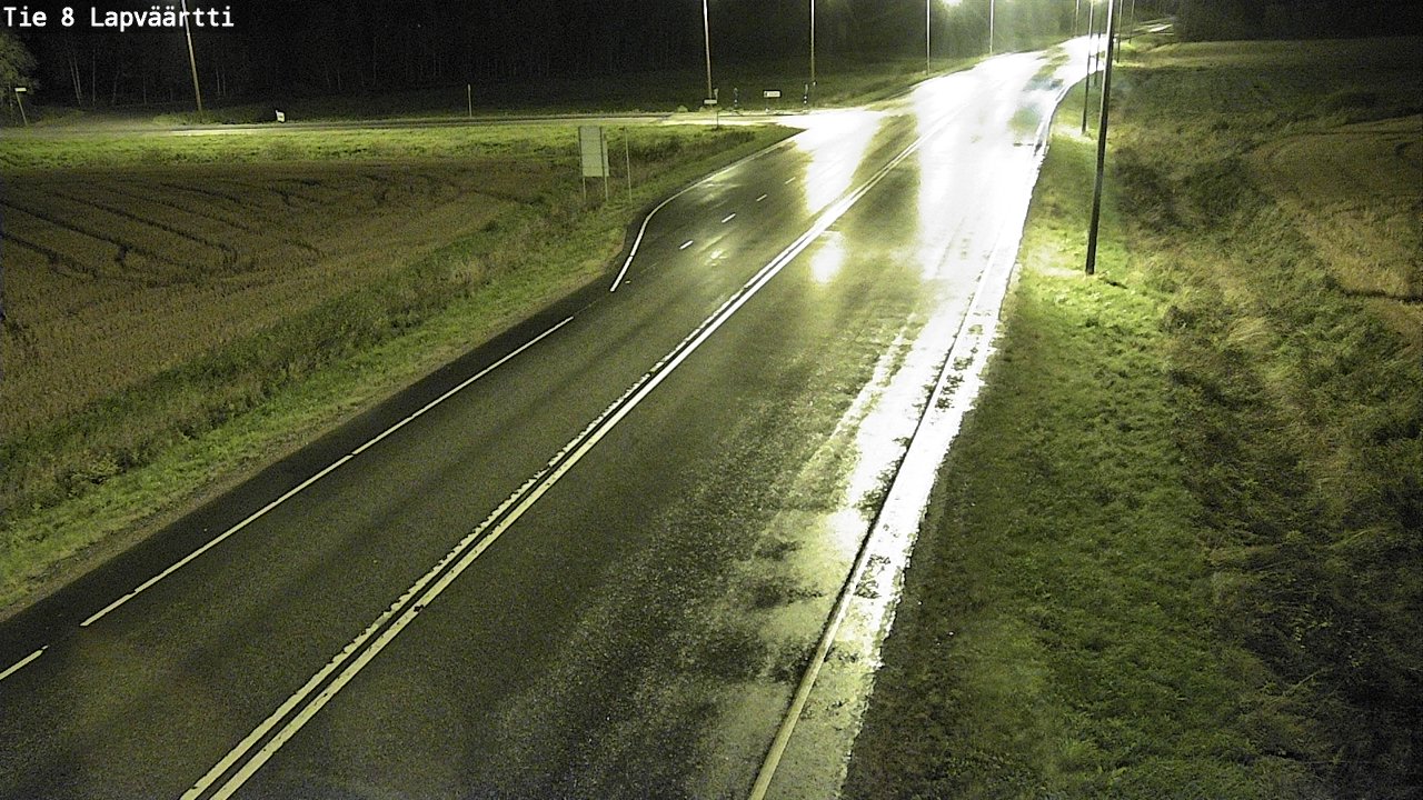 Kelikamerat Kuva Tie 8Kristiinankaupunki,  Lapväärtti, Kristiinankaupunki, Pohjanmaa