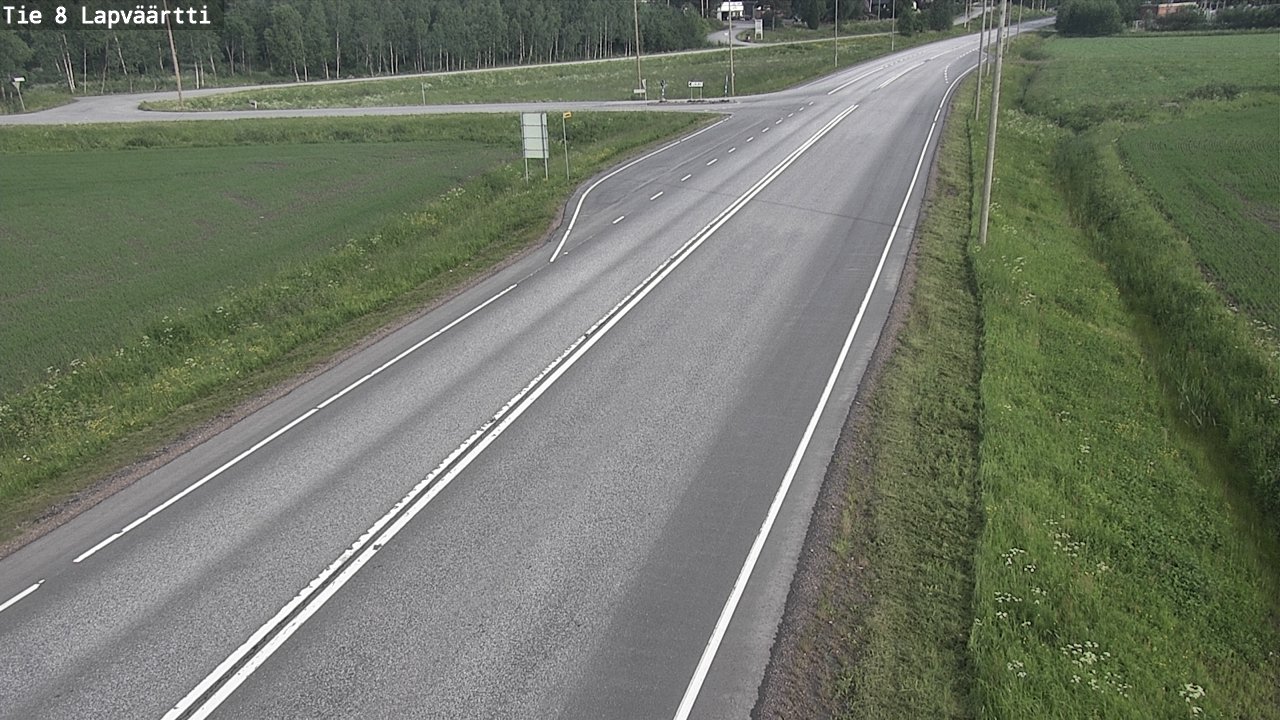 Kelikamerat Kuva Tie 8Kristiinankaupunki,  Lapväärtti, Kristiinankaupunki, Pohjanmaa
