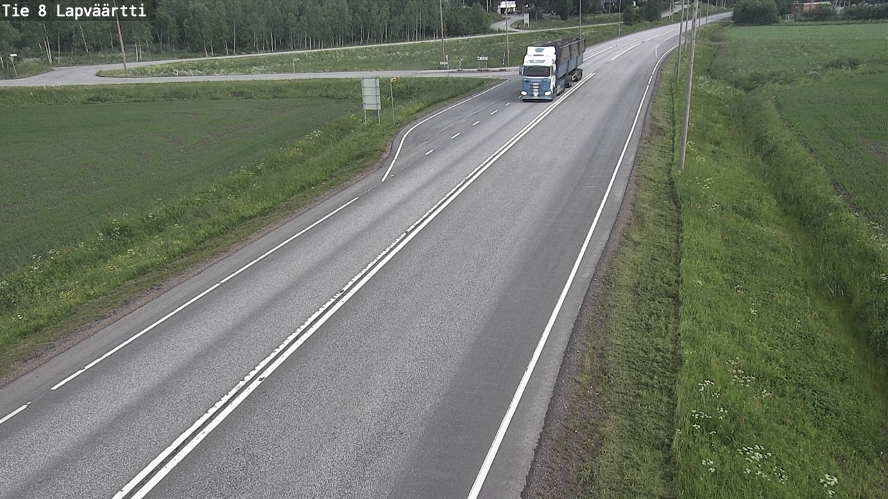Kelikamerat Kuva Tie 8Kristiinankaupunki,  Lapväärtti, Kristiinankaupunki, Pohjanmaa