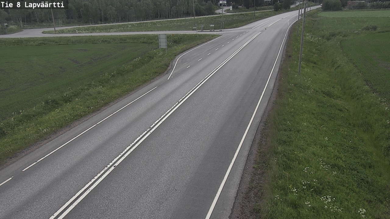 Kelikamerat Kuva Tie 8Kristiinankaupunki,  Lapväärtti, Kristiinankaupunki, Pohjanmaa