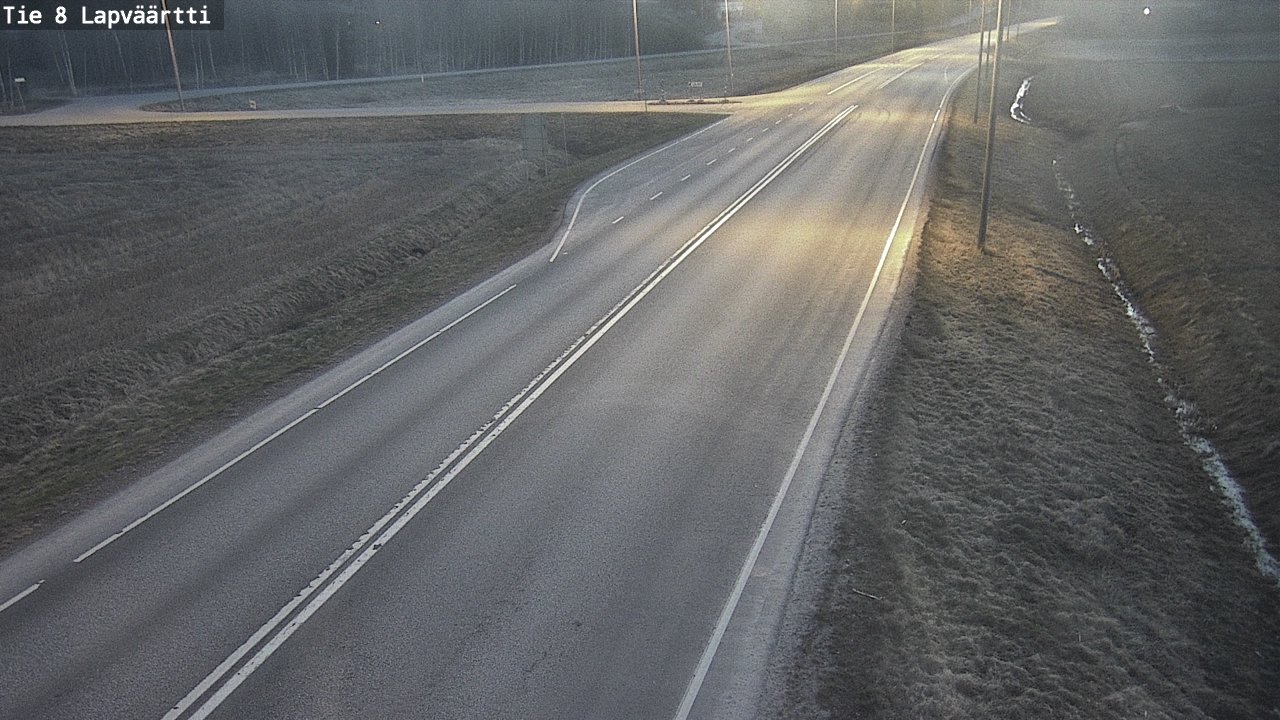 Weather Camera Image Väg 8 Kristinestad, Lappfjärd, Kristiinankaupunki, Pohjanmaa