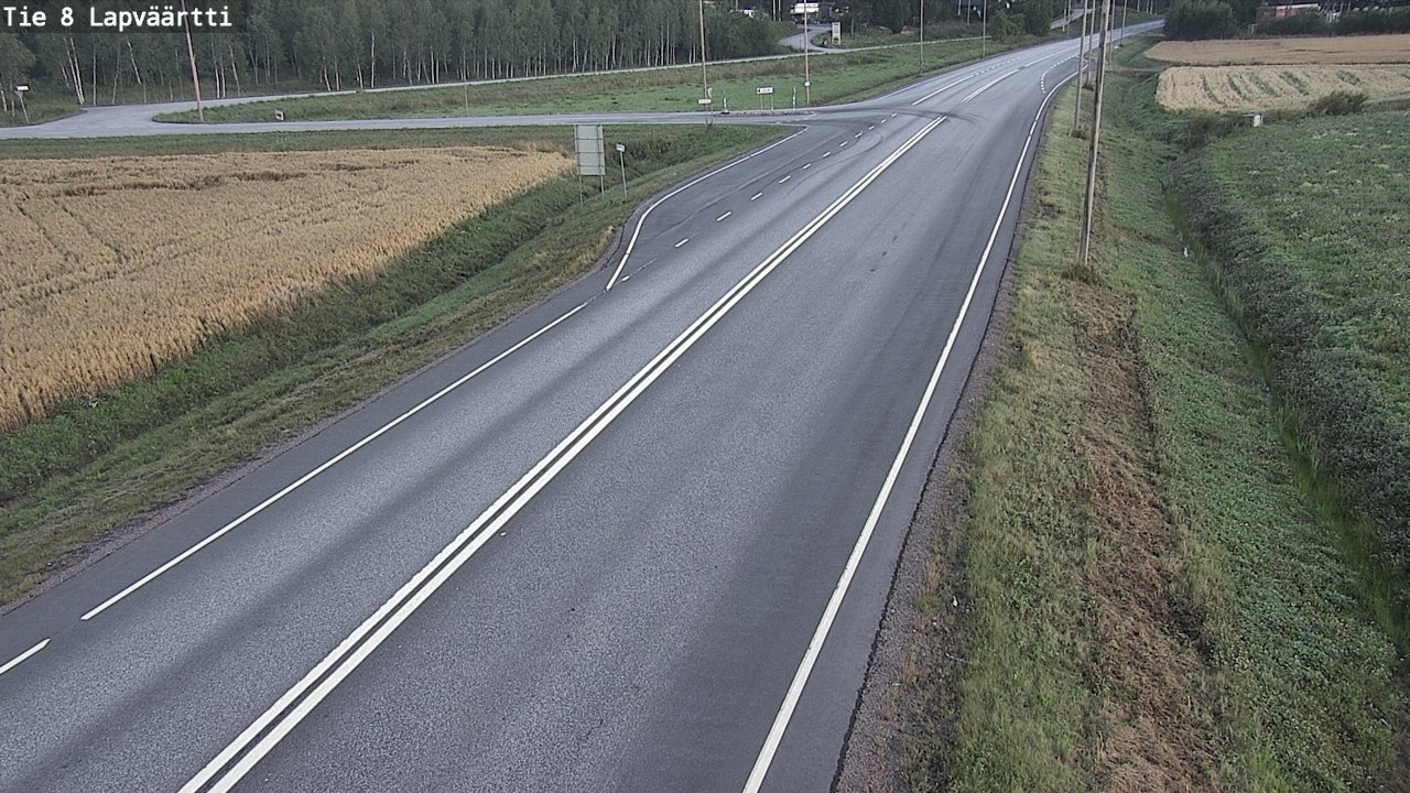 Kelikamerat Kuva Tie 8Kristiinankaupunki,  Lapväärtti, Kristiinankaupunki, Pohjanmaa