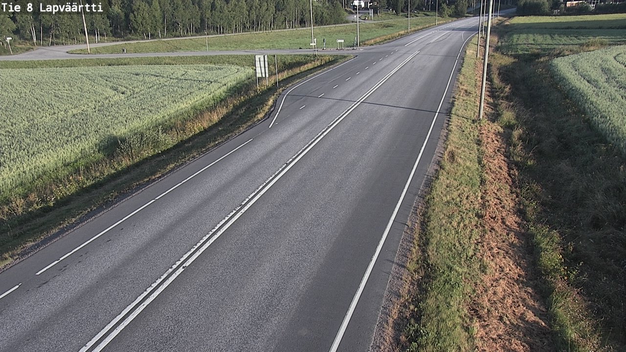 Kelikamerat Kuva Tie 8Kristiinankaupunki,  Lapväärtti, Kristiinankaupunki, Pohjanmaa