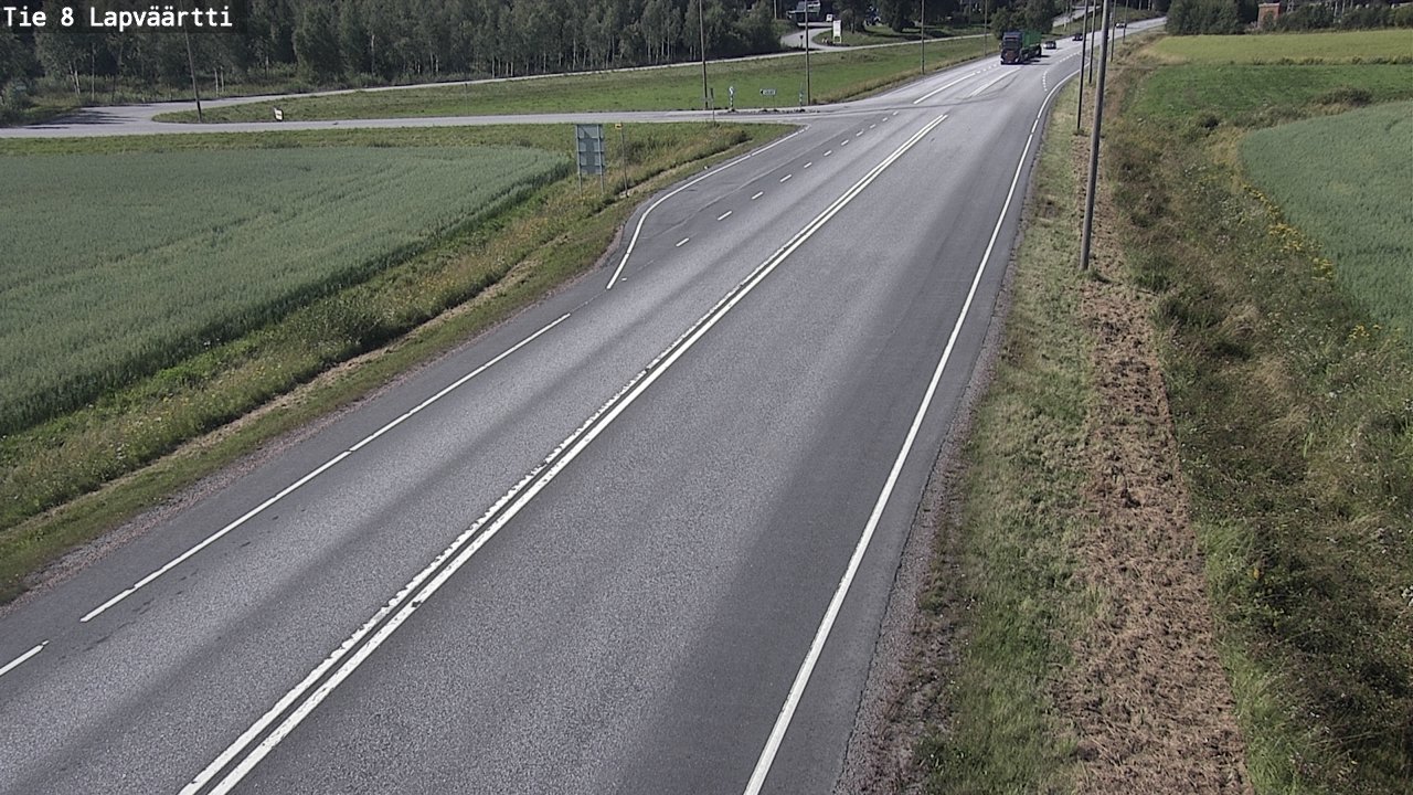 Kelikamerat Kuva Tie 8Kristiinankaupunki,  Lapväärtti, Kristiinankaupunki, Pohjanmaa