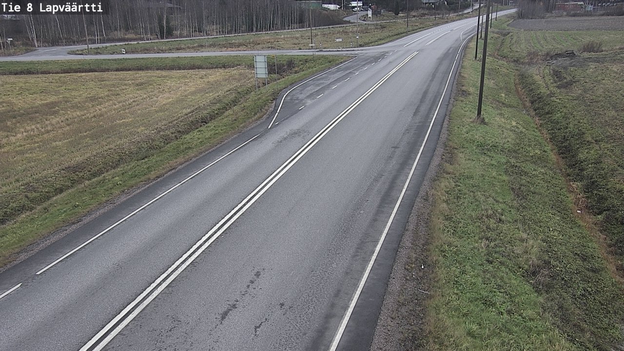 Kelikamerat Kuva Tie 8Kristiinankaupunki,  Lapväärtti, Kristiinankaupunki, Pohjanmaa