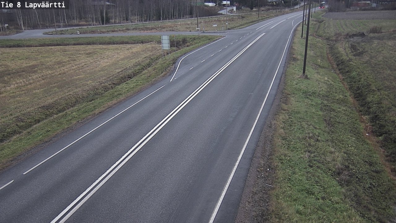 Kelikamerat Kuva Tie 8Kristiinankaupunki,  Lapväärtti, Kristiinankaupunki, Pohjanmaa