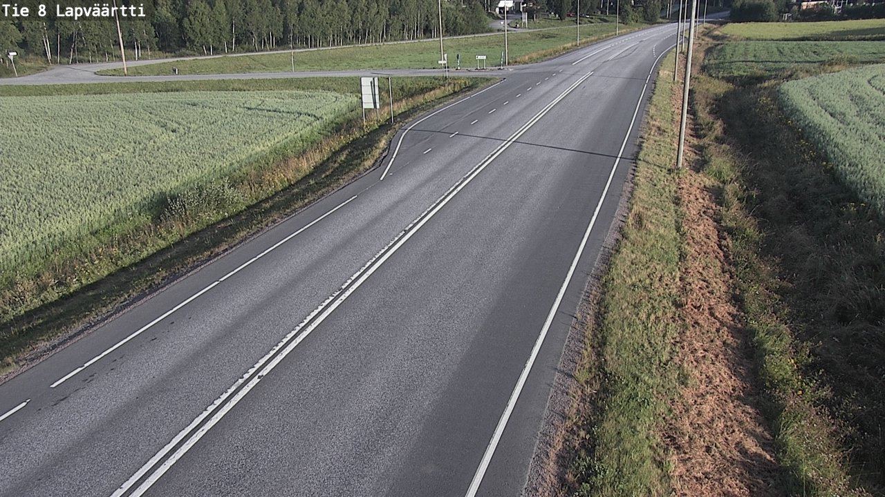 Kelikamerat Kuva Tie 8Kristiinankaupunki,  Lapväärtti, Kristiinankaupunki, Pohjanmaa