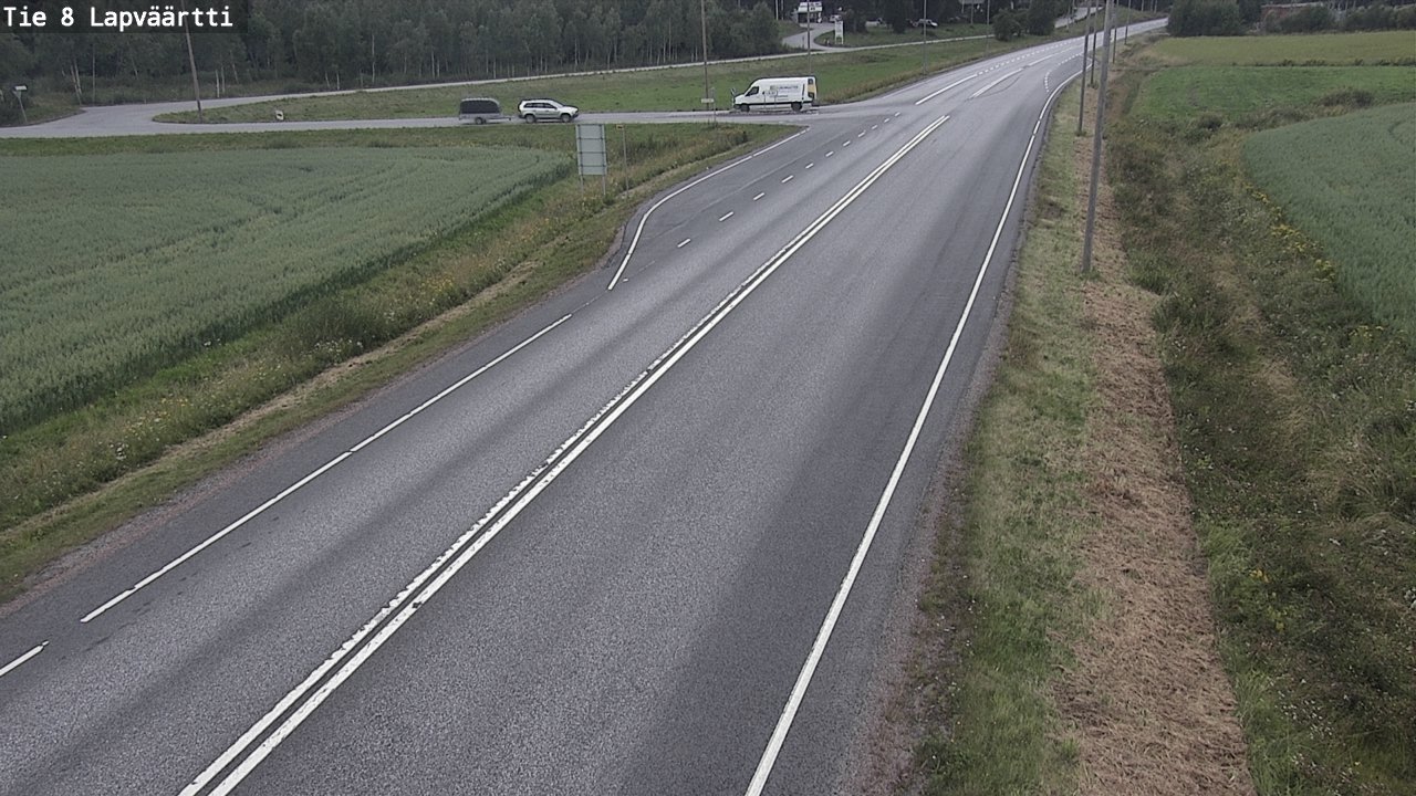 Kelikamerat Kuva Tie 8Kristiinankaupunki,  Lapväärtti, Kristiinankaupunki, Pohjanmaa