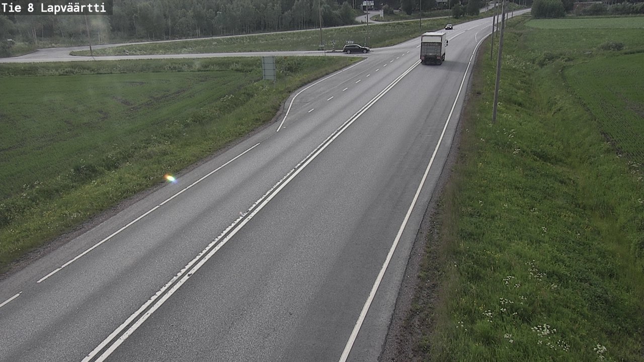 Kelikamerat Kuva Tie 8Kristiinankaupunki,  Lapväärtti, Kristiinankaupunki, Pohjanmaa