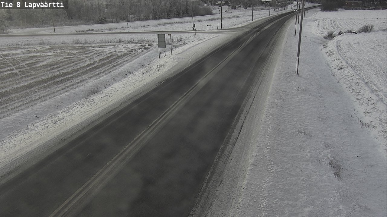 Kelikamerat Kuva Tie 8Kristiinankaupunki,  Lapväärtti, Kristiinankaupunki, Pohjanmaa