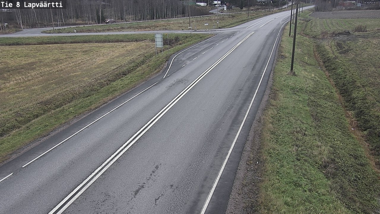 Kelikamerat Kuva Tie 8Kristiinankaupunki,  Lapväärtti, Kristiinankaupunki, Pohjanmaa