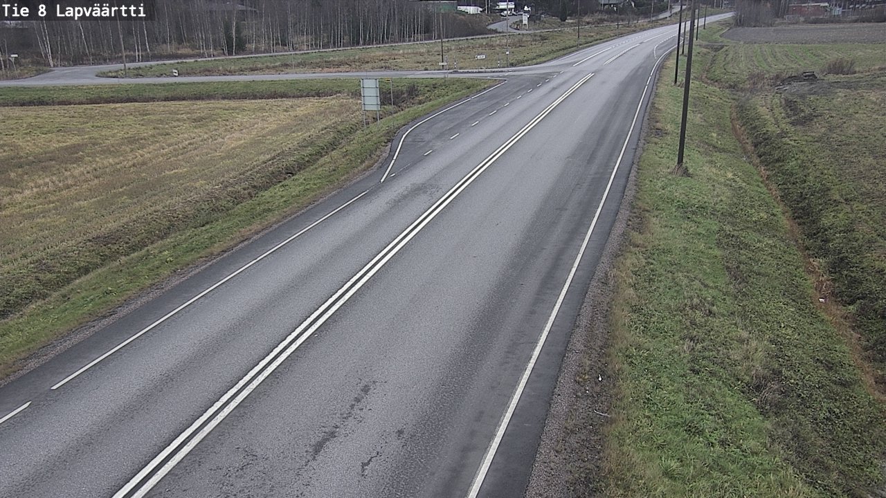 Kelikamerat Kuva Tie 8Kristiinankaupunki,  Lapväärtti, Kristiinankaupunki, Pohjanmaa