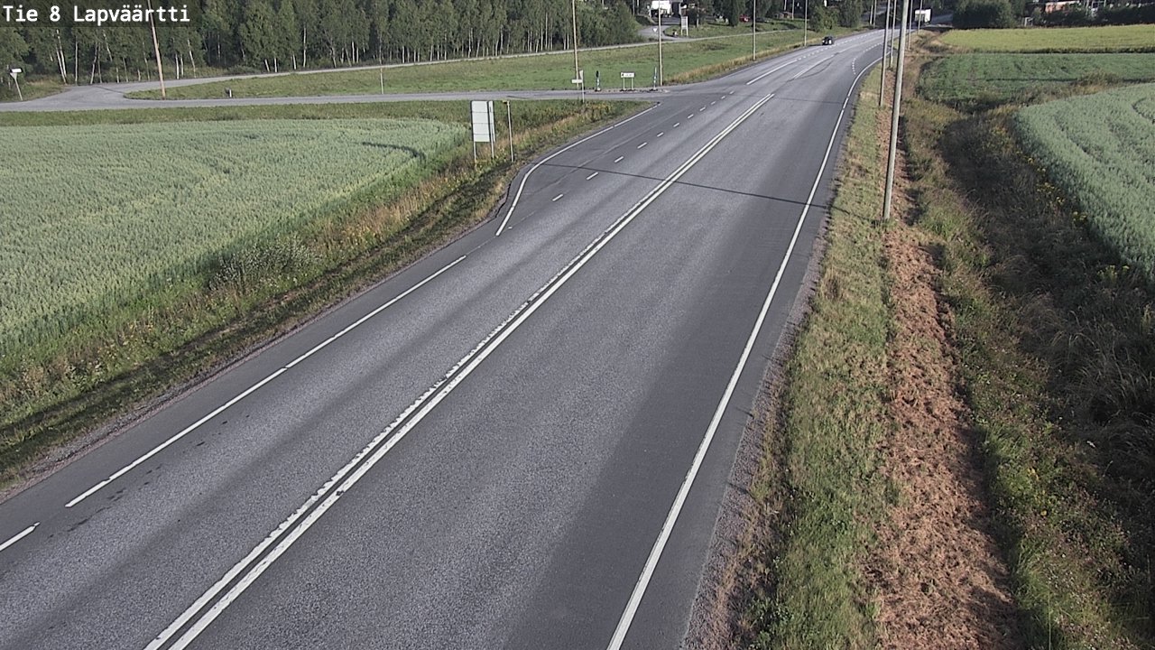 Kelikamerat Kuva Tie 8Kristiinankaupunki,  Lapväärtti, Kristiinankaupunki, Pohjanmaa