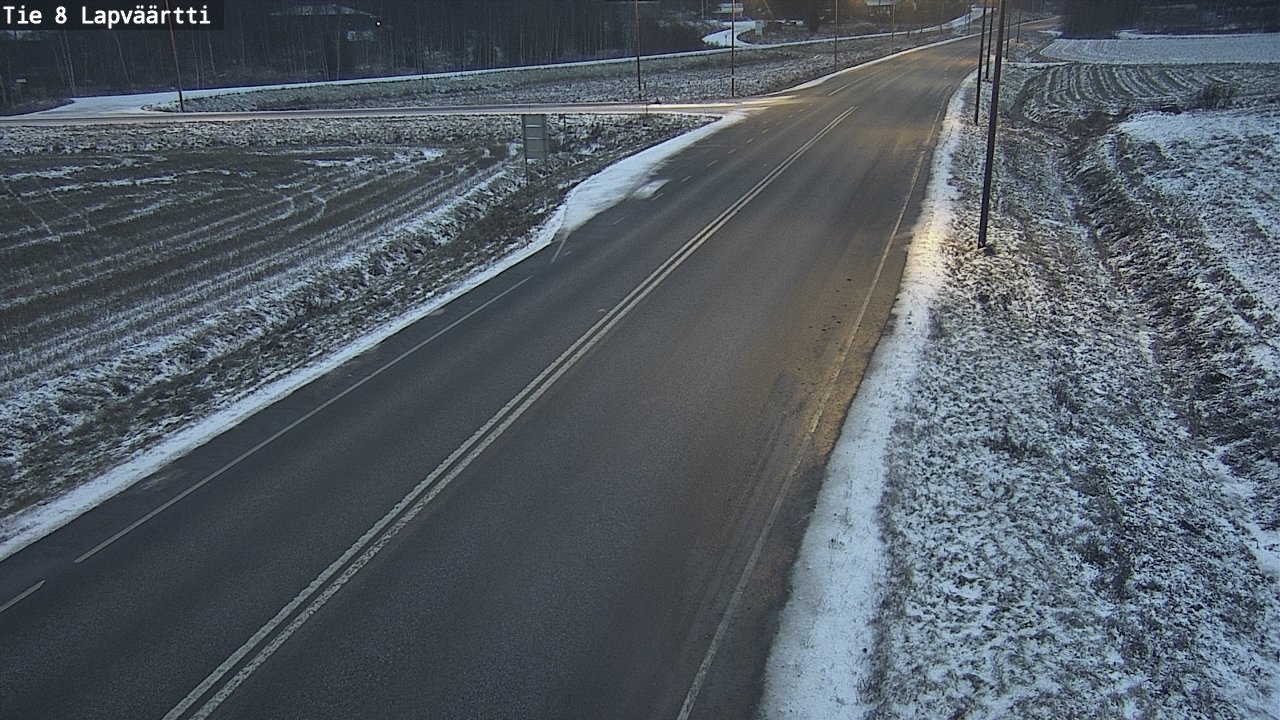 Kelikamerat Kuva Tie 8Kristiinankaupunki,  Lapväärtti, Kristiinankaupunki, Pohjanmaa