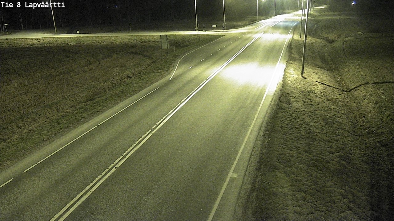 Kelikamerat Kuva Tie 8Kristiinankaupunki,  Lapväärtti, Kristiinankaupunki, Pohjanmaa