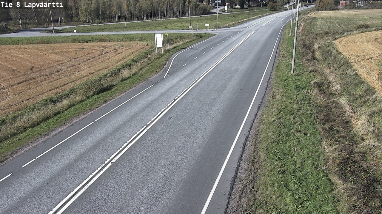 Kelikamerat Kuva Tie 8Kristiinankaupunki,  Lapväärtti, Kristiinankaupunki, Pohjanmaa