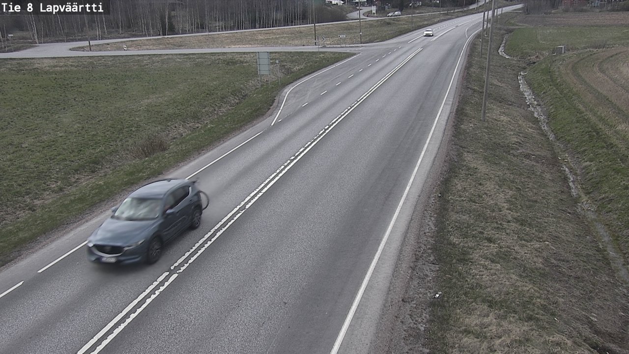 Weather Camera Image Väg 8 Kristinestad, Lappfjärd, Kristiinankaupunki, Pohjanmaa