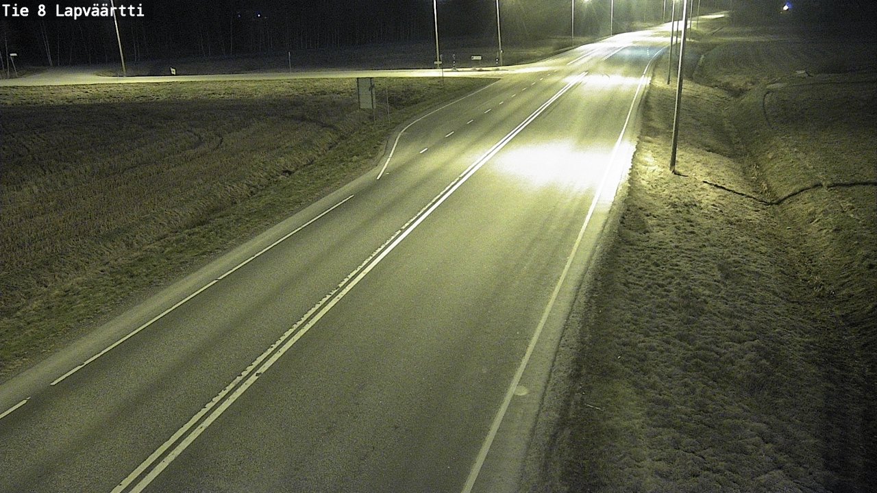 Kelikamerat Kuva Tie 8Kristiinankaupunki,  Lapväärtti, Kristiinankaupunki, Pohjanmaa
