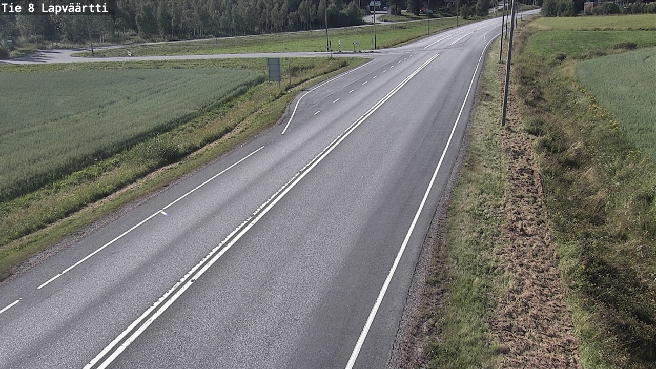 Kelikamerat Kuva Tie 8Kristiinankaupunki,  Lapväärtti, Kristiinankaupunki, Pohjanmaa