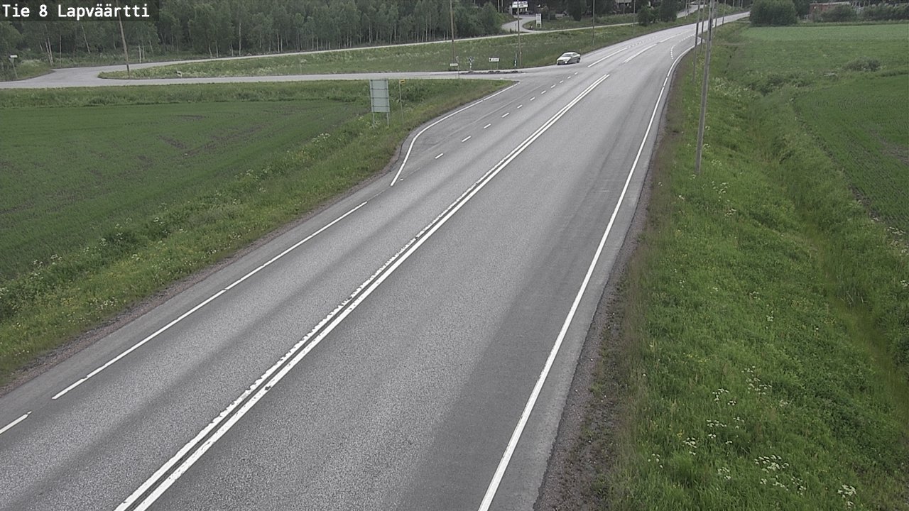 Kelikamerat Kuva Tie 8Kristiinankaupunki,  Lapväärtti, Kristiinankaupunki, Pohjanmaa