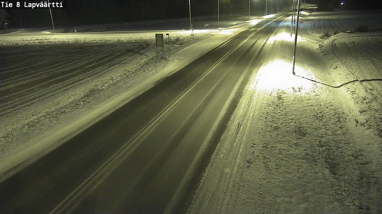 Kelikamerat Kuva Tie 8Kristiinankaupunki,  Lapväärtti, Kristiinankaupunki, Pohjanmaa