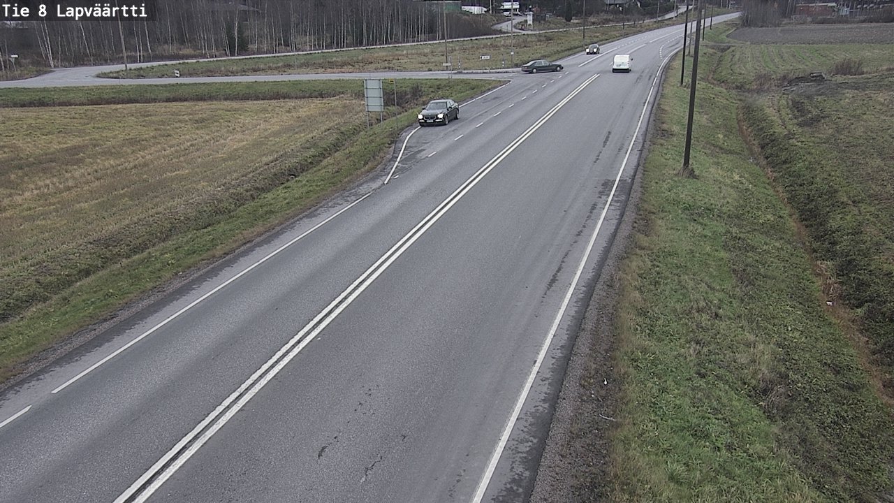 Kelikamerat Kuva Tie 8Kristiinankaupunki,  Lapväärtti, Kristiinankaupunki, Pohjanmaa