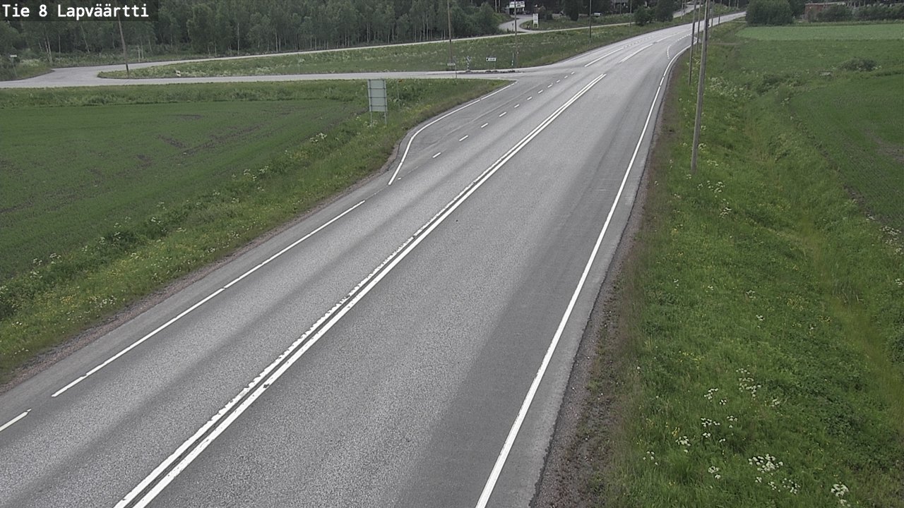 Kelikamerat Kuva Tie 8Kristiinankaupunki,  Lapväärtti, Kristiinankaupunki, Pohjanmaa