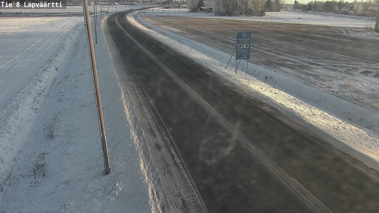 Kelikamerat Kuva Tie 8Kristiinankaupunki,  Lapväärtti, Kristiinankaupunki, Pohjanmaa