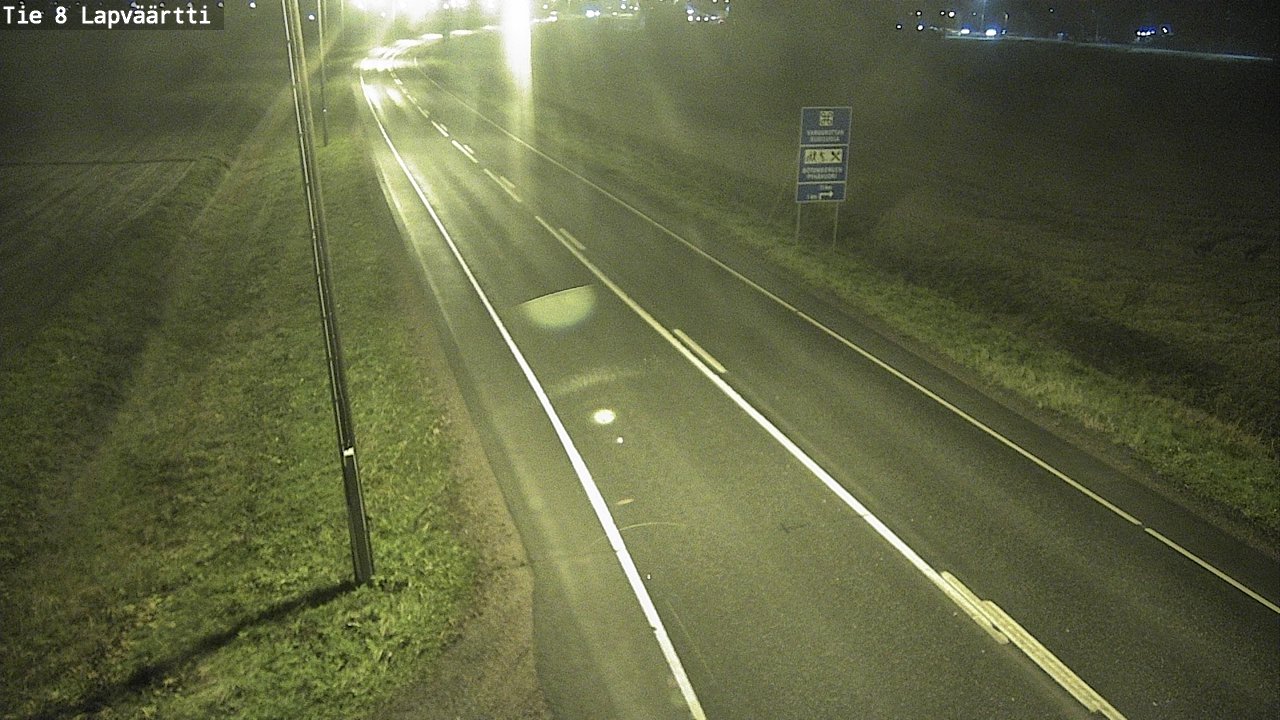 Kelikamerat Kuva Tie 8Kristiinankaupunki,  Lapväärtti, Kristiinankaupunki, Pohjanmaa