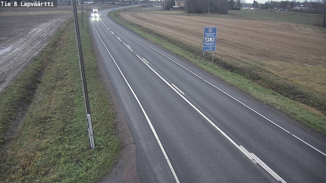 Kelikamerat Kuva Tie 8Kristiinankaupunki,  Lapväärtti, Kristiinankaupunki, Pohjanmaa