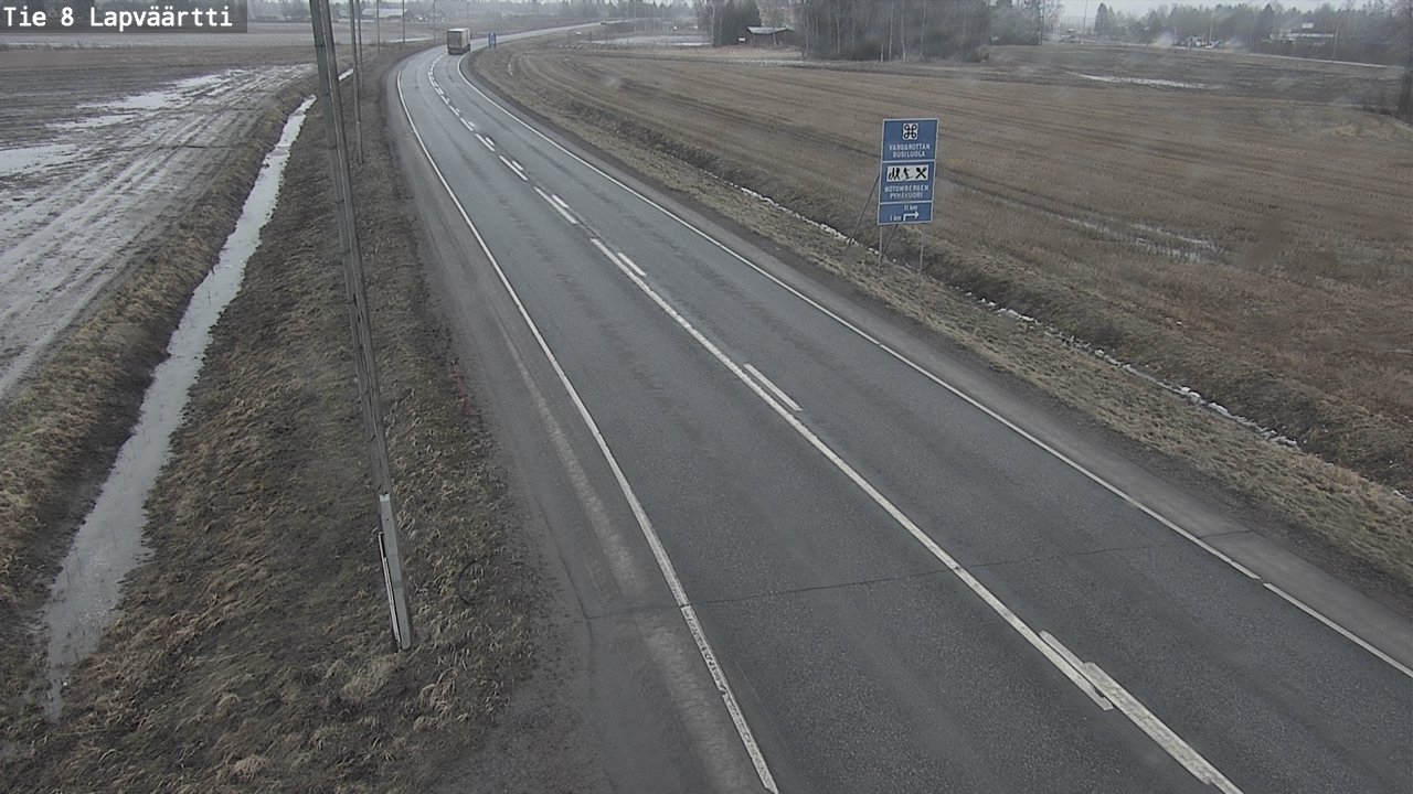 Kelikamerat Kuva Tie 8Kristiinankaupunki,  Lapväärtti, Kristiinankaupunki, Pohjanmaa