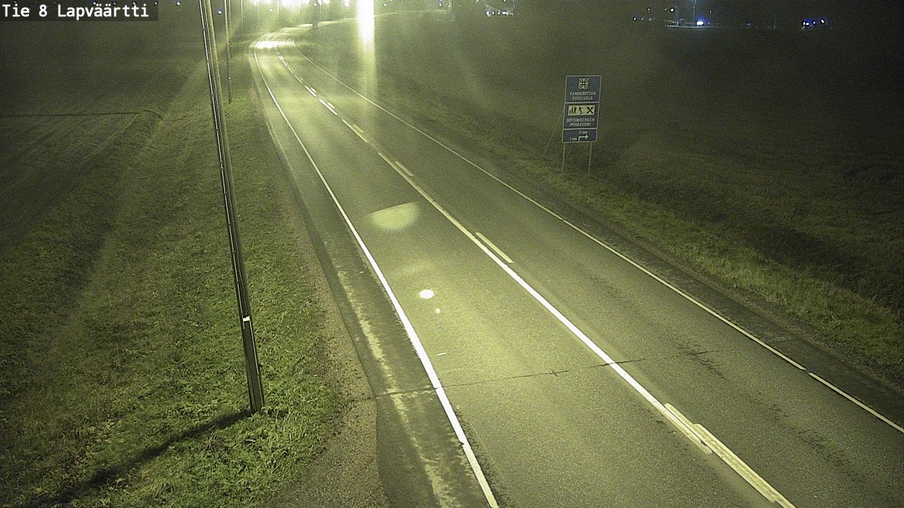 Kelikamerat Kuva Tie 8Kristiinankaupunki,  Lapväärtti, Kristiinankaupunki, Pohjanmaa